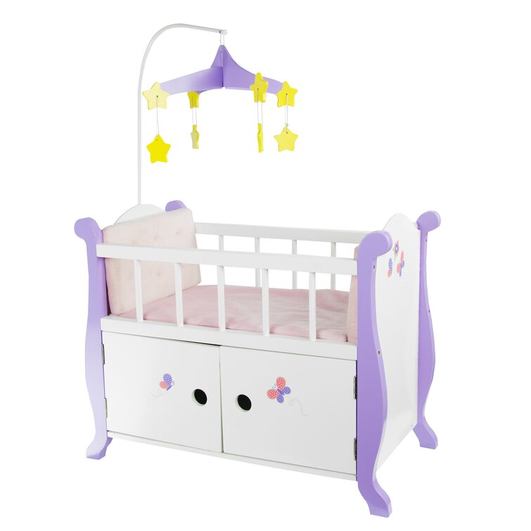 Baby doll on sale bed with storage